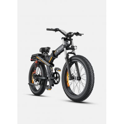ENGWE X24 Double Batterie 29.2 Ah Vélo électrique mini pliable à suspension multiple avec moteur dans le moyeu