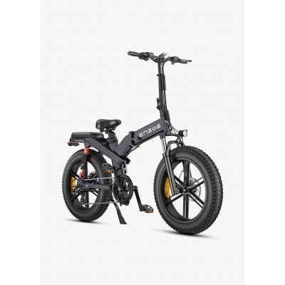ENGWE X24 Double Batterie 29.2 Ah Vélo électrique mini pliable à suspension multiple avec moteur dans le moyeu