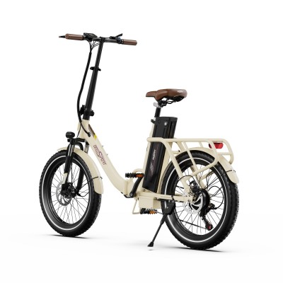 OneSport OT16-2 vélo électrique pliable Couleur Blanc