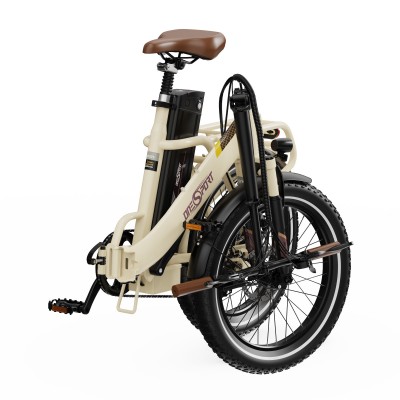 OneSport OT16-2 vélo électrique pliable Couleur Blanc