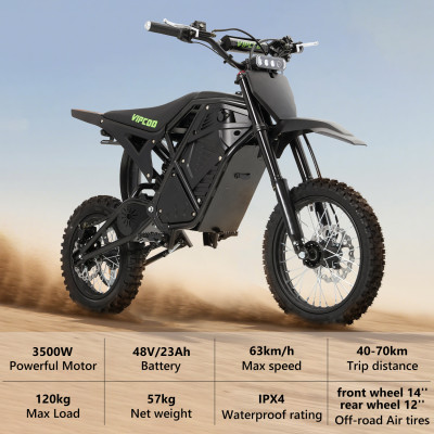 VIPCOO H3 Dirt Bike électrique