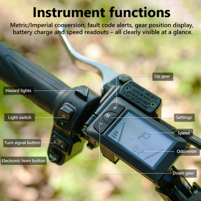 VIPCOO H3 Dirt Bike électrique