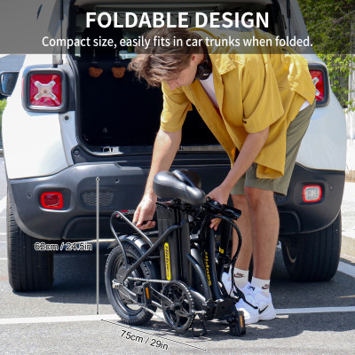 Hidoes C5 – vélo électrique pliable pour les trajets domicile-travail