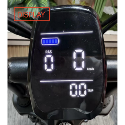 Vélo Électrique Fat Bike R7 750W – Autonomie 85 km | Double Suspension & Freins Hydrauliques